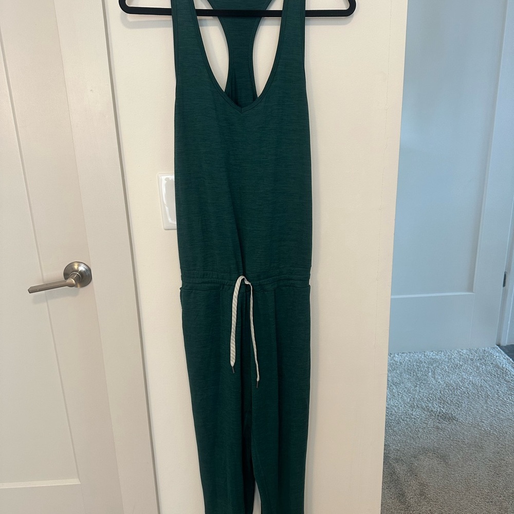 Vuori Women's Green Jumpsuit